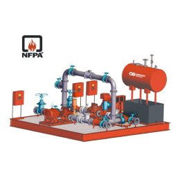 NFPA20 Fire Pump Skid Mounted System